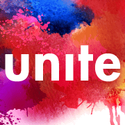 UNITE. A thousand colours make one bright light